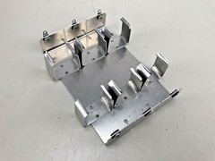 Keystone Electronics 201 Aluminum Battery Holder; Fits 6 D Batteries NEW