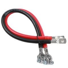 Battery Strap Lead Power Cable Eyelet and Terminal Positive Negative 70mm² 485A