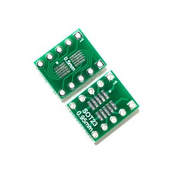 10X IC SOT23 SSOP10 MSOP10 UMAX to DIP 0.5/0.95mm Adapter PCB Board Converter D