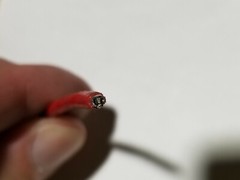 Belden 88761 22/1P Twist Pair Beldfoil Shielded FEP/FEP CMP Control Cable Red