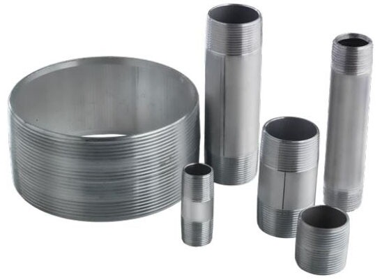 ECN Korns GALNIP1/2X3-1/2, 1/2″ x 3-1/2″, Steel, Male, Conduit Nipple, 1pc