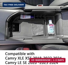 EDBETOS Center Console Organizer Tray Compatible with Toyota Camry XLE XSE 2018-