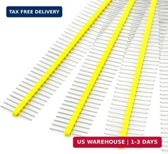 Gikfun 1 x 40 Pin 2.54mm Single Row Breakaway Male Pin Header for Arduino (Pack