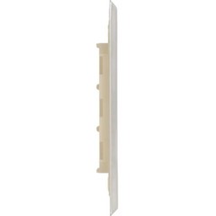 ICC IC107S02SS Stainless Steel Faceplate 2 Ports Single Gang
