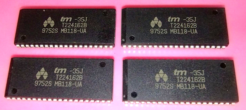 36PCS T224162B- 35J SOJ-40 5V 256Kx16 CMOS DRAM 35ns (EDO or FPM) Taiwan Memory