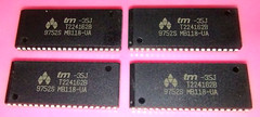 36PCS T224162B- 35J SOJ-40 5V 256Kx16 CMOS DRAM 35ns (EDO or FPM) Taiwan Memory