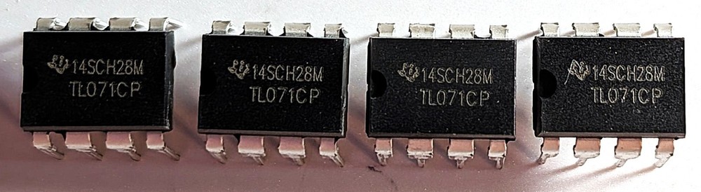 4 PCS. TL071CP TL071 Low Noise JFET Op-Amp DIP-8 New IC