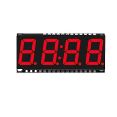 0.56” 4-bit 7 Segment HT16K33 LED Display Module Clock Module Green Yellow Blue