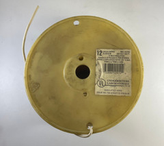 (100 FT) WHITE SOLID COPPER VW1 E-23919-W 12 AWG 600 VOLT