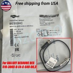 For BALLUFF BES00HC BES 516-3005-G-E4-C-S49-00.3 Proximity Switch Sensor PNP