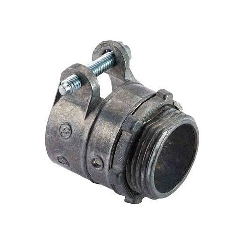 Halex 04210B, 1″, Die-Cast, Squeeze, Non-Insulated, AC/Flex Connector, 1 pc