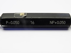 MG Marposs GO NO-GO Plug Gauge PI-034 P-0.050 16mm NP+0.050 B38233