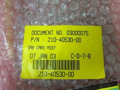 NOVA 210-40530-00 DAB Card Assembly, PCB, 401629
