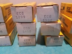 NOS ECG PHILIPS OEM Electronic Parts Lot of (22) – Assorted IC Pot Resistor