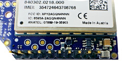 U-Blox SARA-R410M on a riser board Digi Xbee XB3M1 With Verizon Sim Card