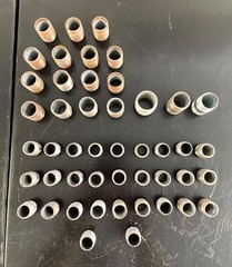 “LOT OF 47” – (1/2” / 3/4” / 1”) – Straight – Conduit Pipe Nipple – NPT Threaded