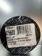 3M Scotch 88t All Weather Telephone Vinyl Plastic Tape 1.2″ Wide 44′ – NEW
