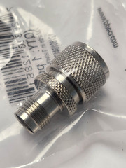 Pan Pacific RFA-8412 RF Coaxial Adapter UHF Male PL-259 to TNC Female 50 Ohm NEW