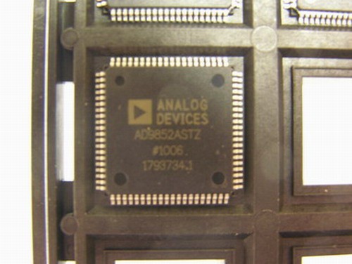 Analog Devices AD9852ASTZ CMOS 300 MSPS Complete-DDS IC 80-LQFP Package
