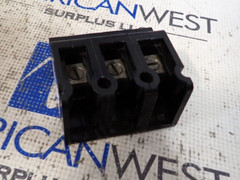 General Electric TL-12-3 3 Pole 125 Amp 240 Volt Terminal Block TL123