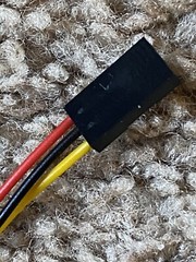 5Pcs 3Pin 26AWG Female to Female 28 Inches 2.54mm Dupont Jumper Wire Cable