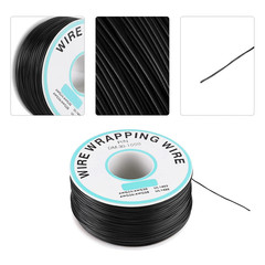 30AWG Wire Tin Plated Copper Single Core 250 Meters 0.6mm Flexible Silicone Coat