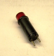 DIALIGHT 507-4757-3331-500 NOS RED LED LAMP CARTRIDGE 2 PIN 5 VDC 20 MA