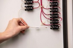 Brady Worldwide M-375-1-342, 12 to 4 AWG, Black on White Wire Sleeve Label, 1pc