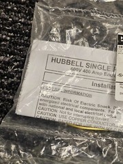Hubbell Female Cam Lock HBL300FGN Protective Cap for 300A Single Pole CAM