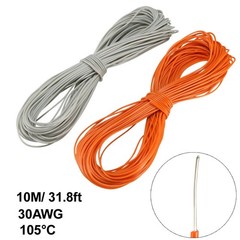 2Pcs Wrapping Wire Tin Plated Copper Wire P/N DM-30-1000 30 AWG 10M Length