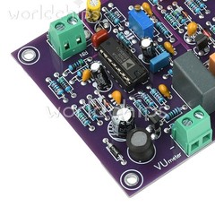 DC12-15V Positive&Negative Power Supply Professional VU Meter Head Driver Board