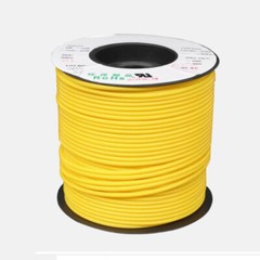 Yellow L Type PTFE Tube Pipe 150V Thin Wall 0.15/0.2/0.3mm ID 0.3mm~3.38mm Hose