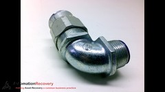 THOMAS AND BETTS 3743-TB LIQUIDTIGHT CONNECTOR 90 DEGREE, NEW* #183567