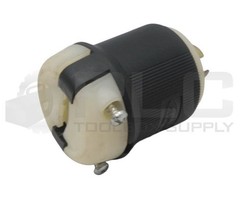 NEW HUBBELL HBL2411 TWIST LOCK MALE PLUG 3 POLE 20A 125/250V *READ*
