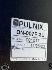 Pre Owned | Pulnix DN‑007F‑3U Miniature Intensified CCD Camera Only – Black