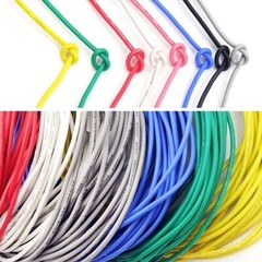 UL3135 10AWG~30AWG Silicone Rubber Cable Tinned Copper Wire High Temp 4-Colors