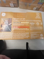 GE. Relax Neutral Warm PAR 30 Medium Base LED 75w 12w 22 Year Bulbs