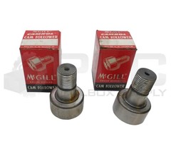LOT OF 2 NEW MCGILL CFH-1 5/8 CAM FOLLOWER 1-5/8″ BORE *READ*