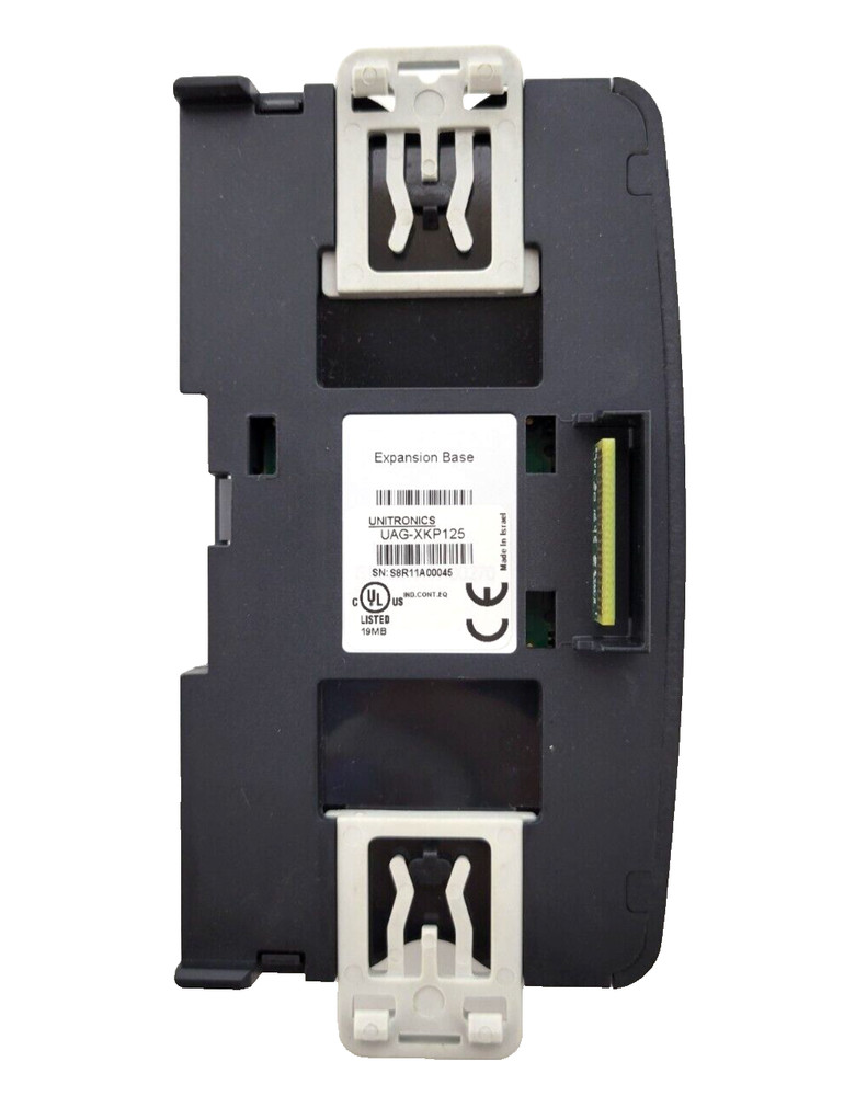 Unitronics UAG-XKP125 12/24VDC Expansion Base Module Stand Alone GREET CONDITION