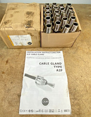 (20) CMP 1/2″ NPT A2F Cable Gland Explosive Atmosphere 20A2F1RA531 *Lot of (20)*