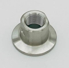 QTY:3 FOR NW/KF16 to 1/8″/1/4″/3/8″/1/2″/3/4 Flange vacuum Stainless 304 Adapter