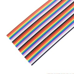 Dupont Cable Rainbow Ribbon Flat Line Support Wire Soldered Wire PCB Arduino Pi