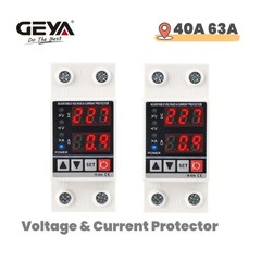 GEYA GP3 40/63A 220V Over Current Protector Over&Under voltage Protective Device