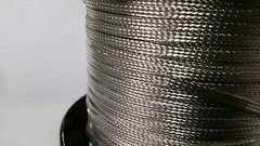 ON REEL 500 FEET’ Flat Braided Tinned Copper Wire 3/16″ Wide Ground Strap USA