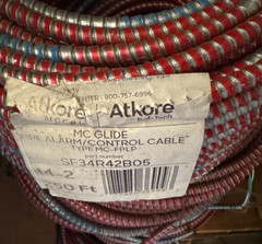 MC Glide Fire Alarm control cable,TYPE MC-FPLP, 14-2, 250 ft, PART No SF34R42B05