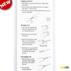 Radio Shack Wire Wrapping Tool 30 Gauge AWG Kynar Wire – Strips Wraps & Unwraps