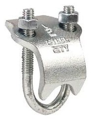 STEEL CITY RC-4-SC, Beam Clamp, 4.5″ Jaw Capacity, Galvanized, Malleable, 1pc