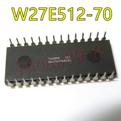 10PCS EEPROM IC DIP-28 W27E512-70