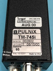 PULNIX TM-745 MICROSCOPE INSPECTION VIDEO CAMERA CCD PULNIX TM-745i, 157784