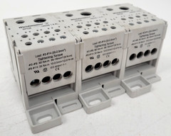 (Lot of 3) WPDB Weidmuller Power Distribution Block 600V 310A – Next Day Option